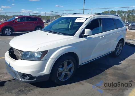 2016 Dodge Journey Crossroad from USA, damaged, VIN 3C4PDCGG0GT139582